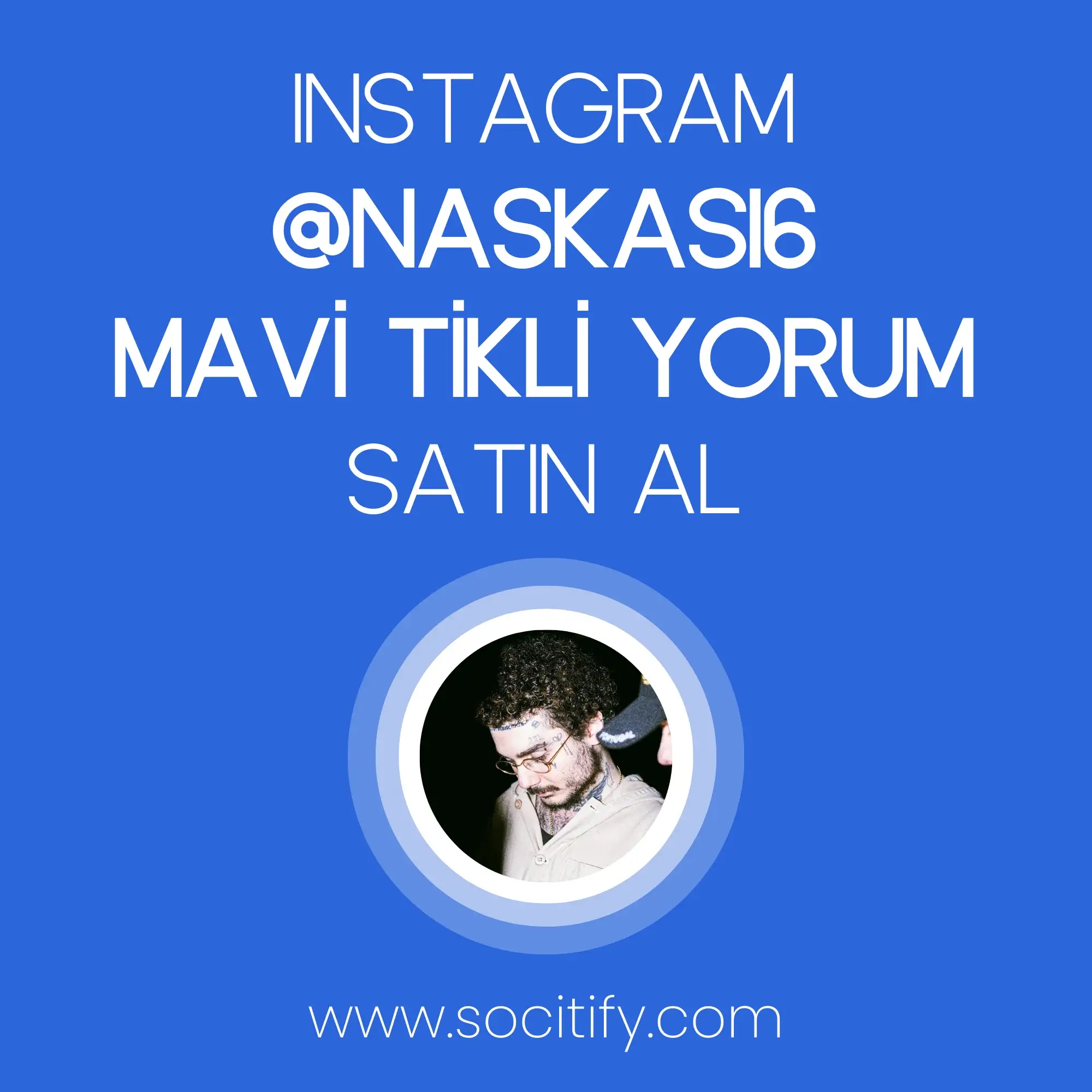 Instagram @naskas16 Mavi Tikli Takipçi