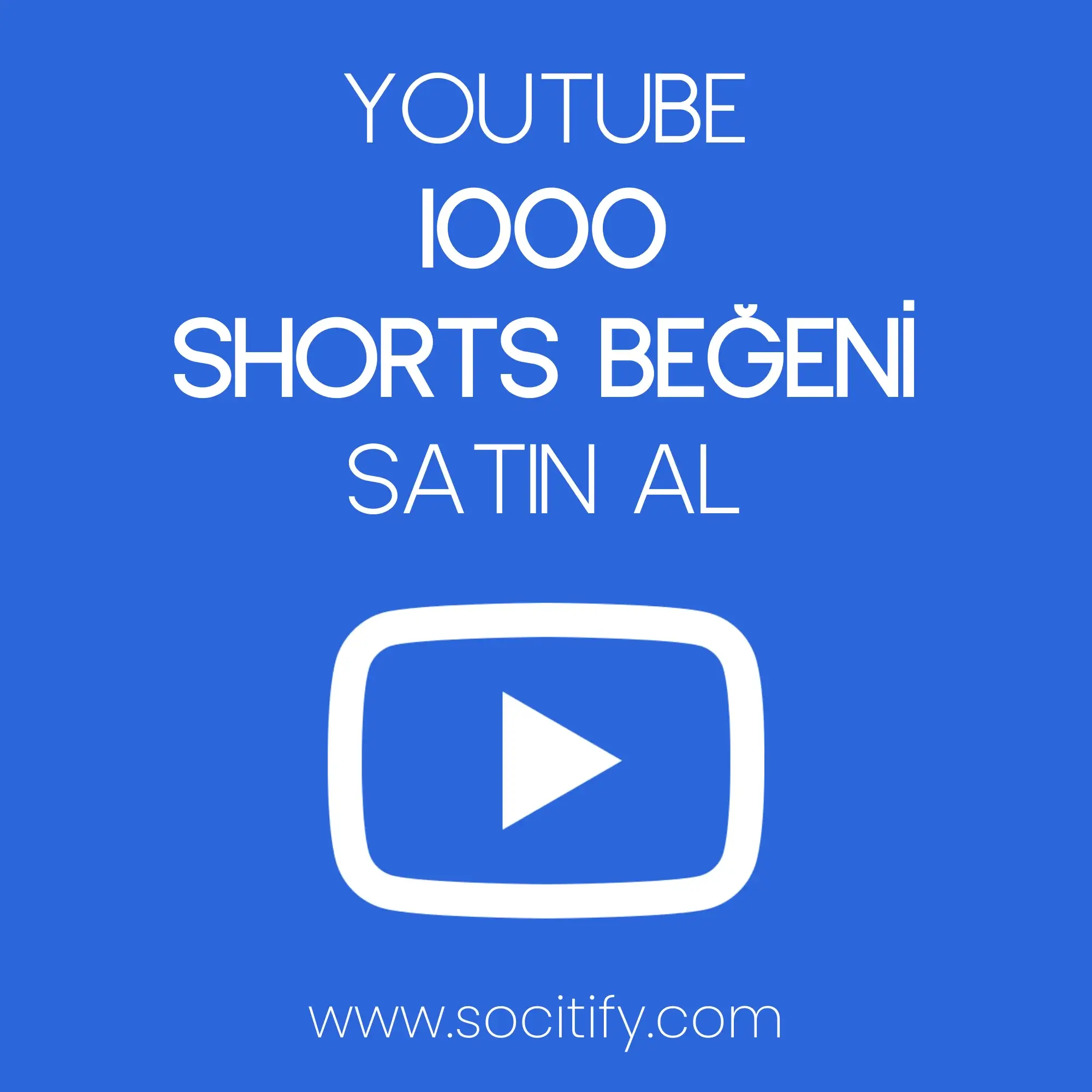 Youtube 1000 Shorts Beğeni