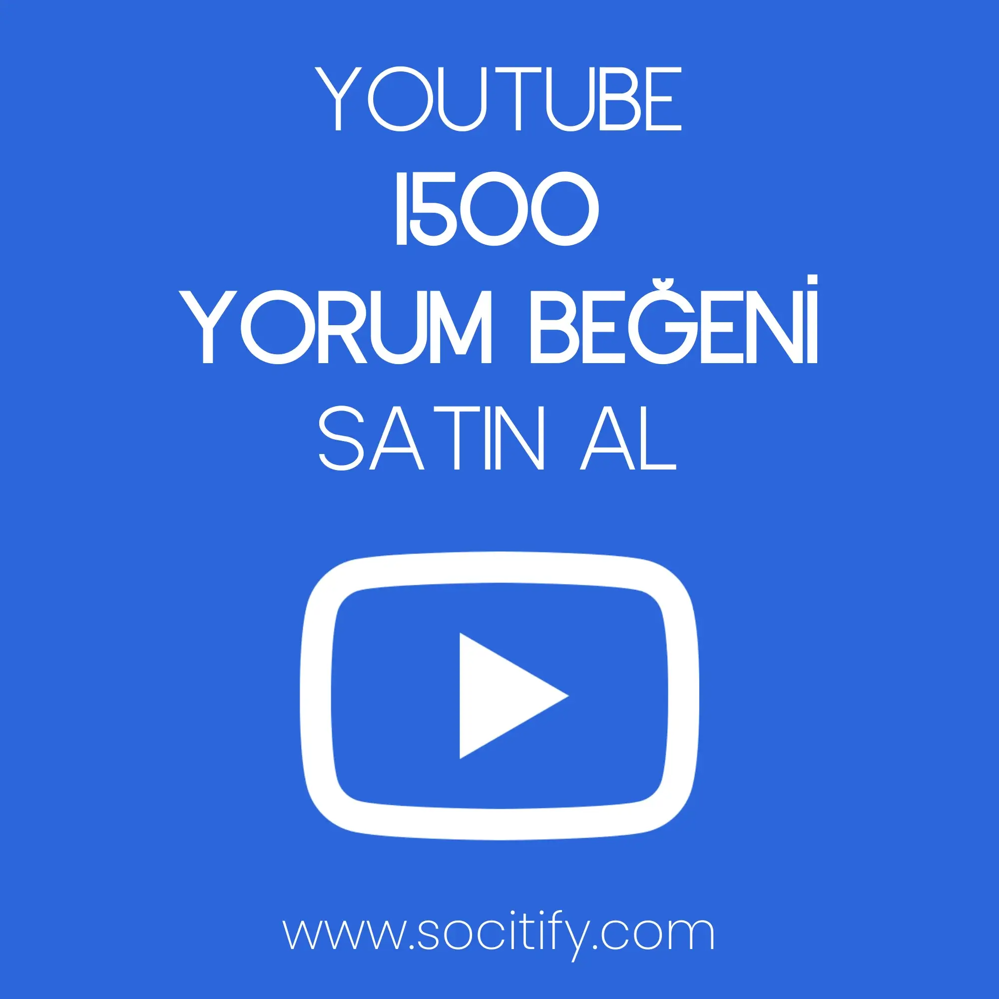 Youtube 1500 Yorum Beğeni