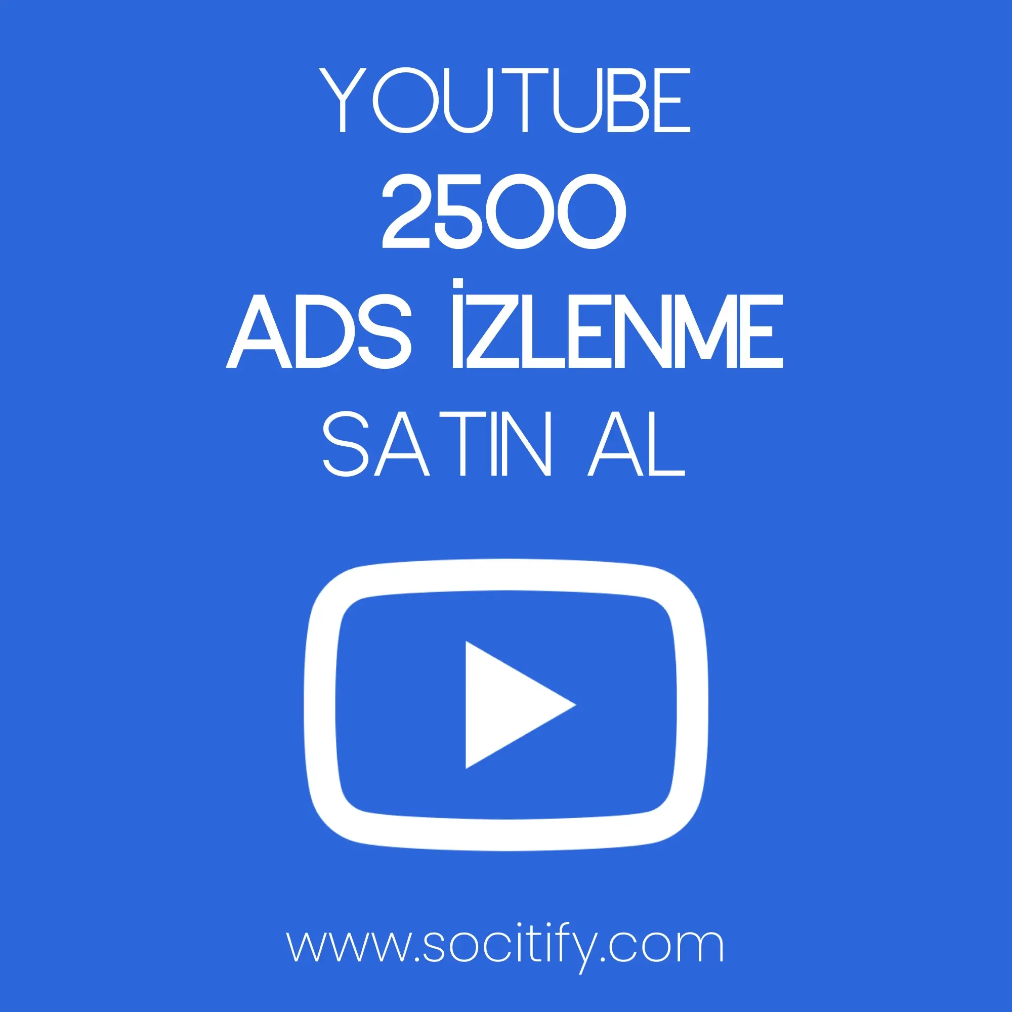 Youtube 2500 Ads İzlenme