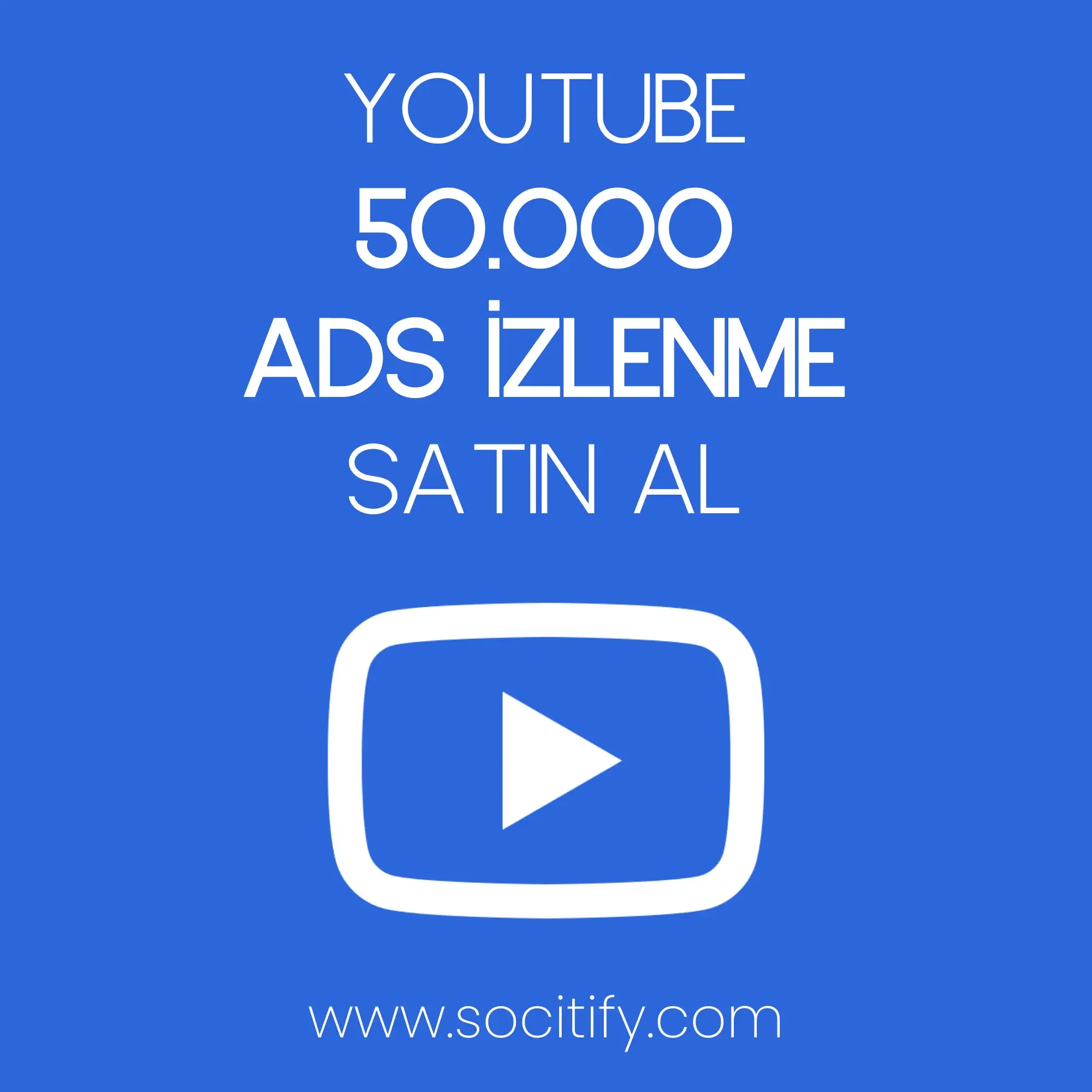 Youtube 50.000 Ads İzlenme
